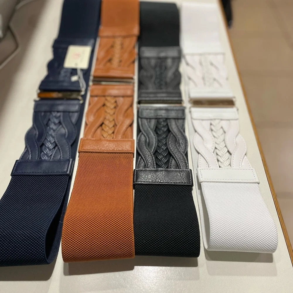 Grace Karin 4 Braided Belts 4X 46” New - Picture 3 of 10